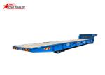 Buy cheap Container Delivery 40ft Gooseneck Roro Trailer For Loose Cargo On Roro Ship from wholesalers