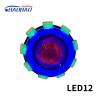 Buy cheap LED12 Double angel eye without fan motorcycle led headlight projector lens from wholesalers