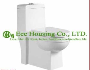 Wholesale Wc Toilet  S-trap 300mm siphonic one piece toilet with built-in bidet from china suppliers