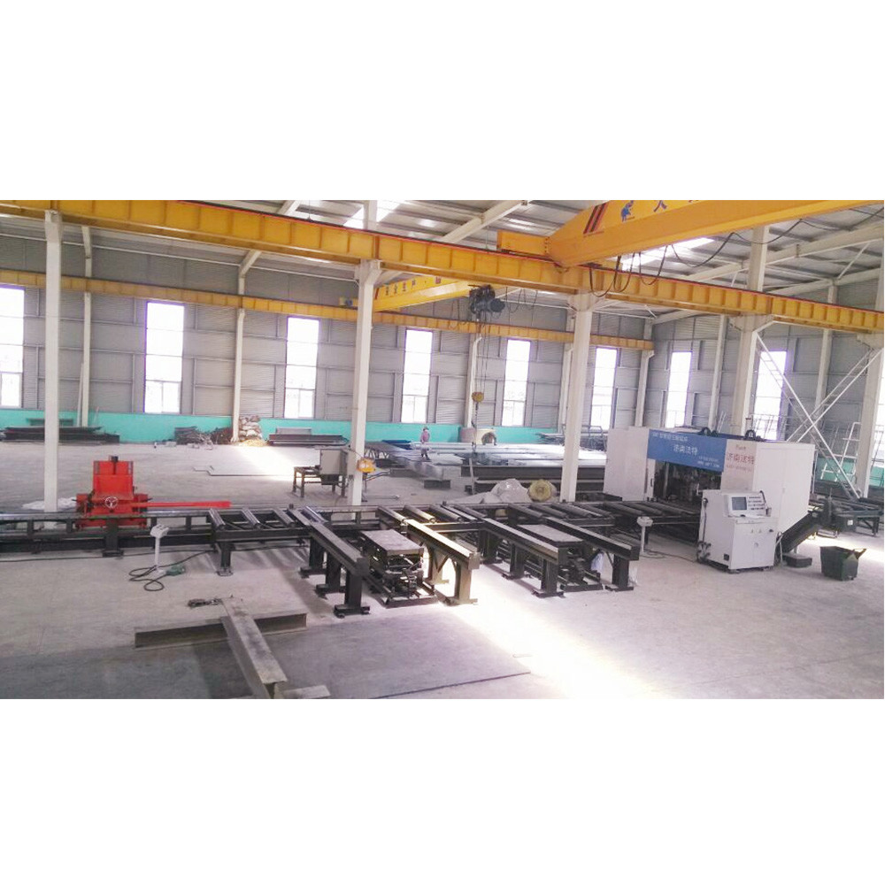 CNC H Beam Cutting Drilling Production Line for Steel Structure CNC Beam Drilling Machine 1000/1250
