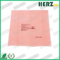 Buy cheap PE Film Material ESD Shielding Bags , Pink ESD Bags Thickness 0.075mm product
