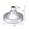 Buy cheap 71mm Outer Diameter Round Spray Shower Head Shower Room Accessories from wholesalers