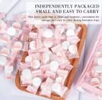 Manybeauty 100pcs Disposable Cotton Facial Mask Compress Paper Diy Beauty Salon
