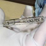seven diamonds bracelet 18kt gold with yellow gold or white gold