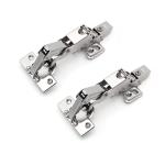 165 Degree Full Overlay Concealed Frameless Hinges