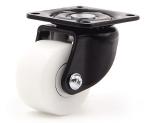 Low Profile 75mm Braked Castors 330kg Heavy Duty Locking Swivel Casters