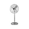 Buy cheap Brushed Nicked 110V Retro Floor Fan Three Speed Control Knob / Pedestal Cooling Fan from wholesalers