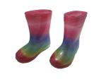 Fashionable Children'S PVC Transparent Rain Boots