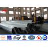 Buy cheap ASTM A123 Galvanized Standard Steel Power Pole Distribution 69 KV Power Line Pole from wholesalers