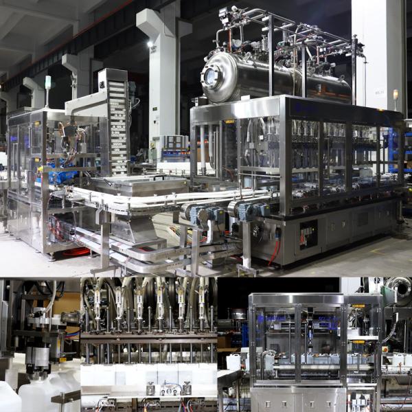 Buy cheap Disinfection Water Bottle Pump And Trigger Capping Machine 12000BPH 4KW from wholesalers