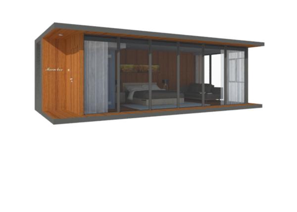 Buy cheap Gray Wood Modern Prefab Houses / Prefab Steel Homes Easy Installation from wholesalers