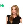 Buy cheap Charming Centre Parting Long Synthetic Wigs Silky Straight Light Brown Wig from wholesalers