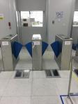 Bi Directional ESD Turnstile Entrance Security Systems 30 Persons / Minute