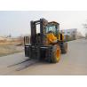 Buy cheap 6ton 4WD Diesel Powered Forklift Small Rough Terrain Forklift 5m Lifting Height For Log from wholesalers