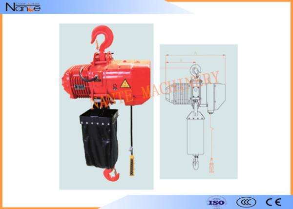 Buy cheap Hard Hook Electric Chain Hoist With 360 Degree Rotatable Safety from wholesalers