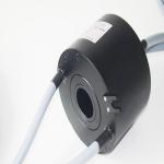Hollow Shaft Rotary Joint 300rpm Through Hole Slip Ring 38.1mm Inner Hole