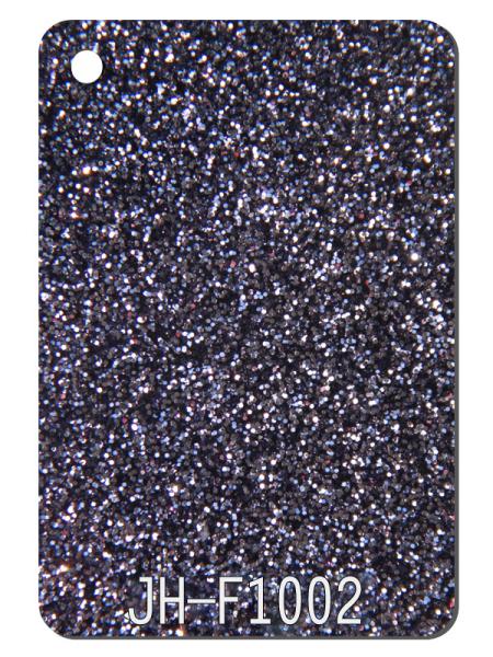 Buy cheap 3MM Thick Dark Gray Glitter Acrylic Sheets Home Handbag Gift Box Light Decoration from wholesalers