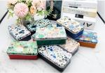 Flower Post Card Custom Tin Cans Stationery Metal Can Box