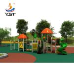Children Plastic Playground Park Slide YST-19115 Outdoor 25 Cbm Anti Crack