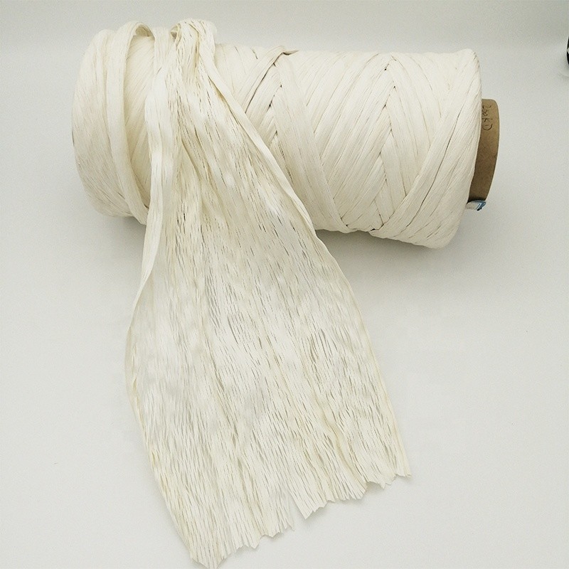 8000D Non Twist PP Cable Filler Yarn Flame Retardant Low Smoke Zero Halogen Filler Yarn Cable Filling Material