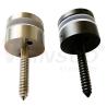 Buy cheap Hairline Black Satin M10 Advertising Screw AISI 304 316 Stainless Steel Standoff Pin Glass Adaptor Fit For 8mm-12mm 24mm from wholesalers