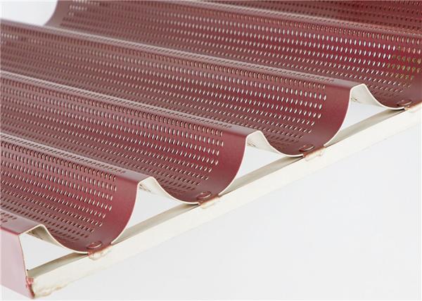 Buy cheap 800x600x40mm 0.7mm PTFE French Stick Baking Trays from wholesalers