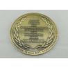 Buy cheap 4.0mm SNS Round Die Cast Medals By Both Sides 3D , Antique Brass Plating from wholesalers