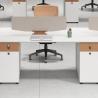 Buy cheap Wooden 2 4 6 Seat Cubicles Desk Workstation Office Furniture Modular Office Desk Work Station from wholesalers