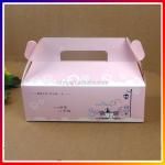 Custom Gift Mini Cake Paper Handle Box for Wedding Celebrations Other Gift Craft