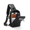 Buy cheap Black Gray 5L Shoulder Crossbody Mens Chest Sling Bag 0.53KG from wholesalers