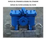DN65 FUEL OIL PUMP SUCTION MODEL DUPLEX STRAINERS / FILTERS AS65-0.75/0.26 CB