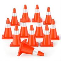 Buy cheap 18in 28in PVC Traffic Safety Cones Safery Durable For Driveway Road Parking product