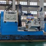 Floor Type Flange Turning 2 Axis Plc Metal End Face Lathe Machine
