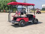 4 Wheel 2+2 Seater 19 mph Lithium Ion Battery 4 Seater Golf Cart Support OEM