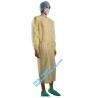 Buy cheap Non-woven Medical White Coveralls,Disposable Medical Waterproof Isolation Gown, 00:41 Medical Disposable Chemical Prot from wholesalers