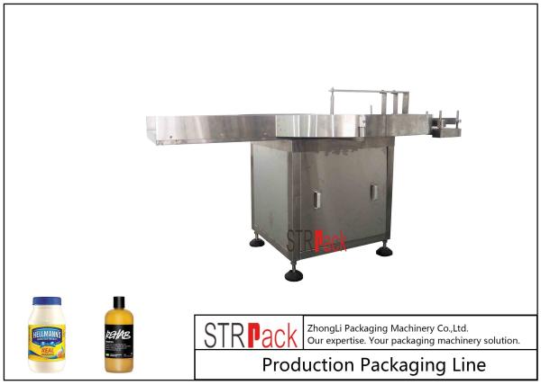 Buy cheap Industrial 50ml-5L Round Bottle Packing Machine Bottle Feeding Turntable from wholesalers
