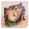 Buy cheap New creative gift product villa resin alarm clock toy from wholesalers