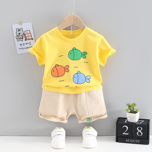 Buy cheap Round Neck Short Sleeve T Shirt Top Blouse For Toddler from wholesalers