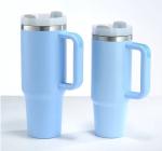 Insulated Vacuum Sports Bottle Cup Tumblers 30oz 40oz H2.0