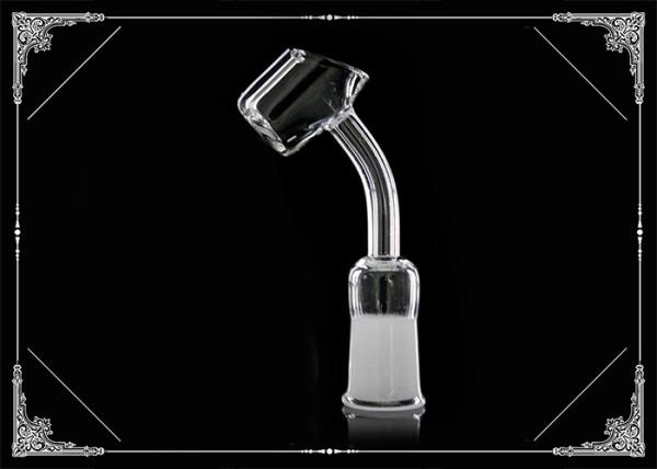 Buy cheap 4mm Thick Quartz Banger Nail 45 Degree 14mm 18mm Male Female Mix Size from wholesalers