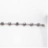 Buy cheap Sterling Silver Link 5x7mm Created Amethyst Cubic Zircon Tennis Bracelet (H08) from wholesalers