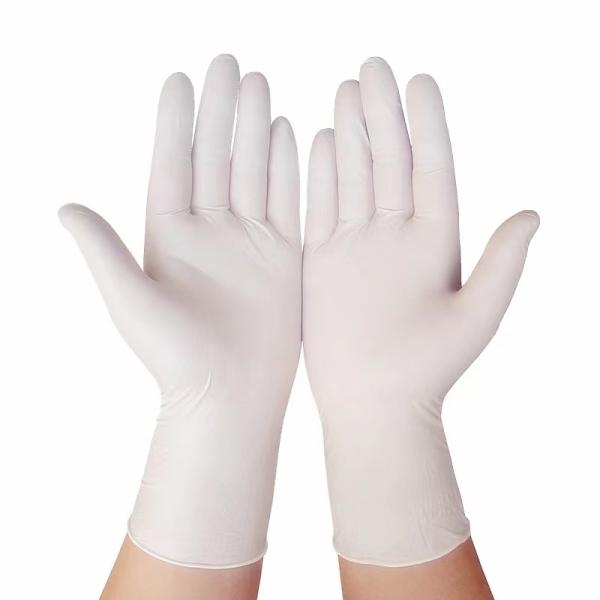 Buy cheap 20cm 24cm Hospital Nitrile Gloves Waterproof Meciacal Examination Disposable from wholesalers