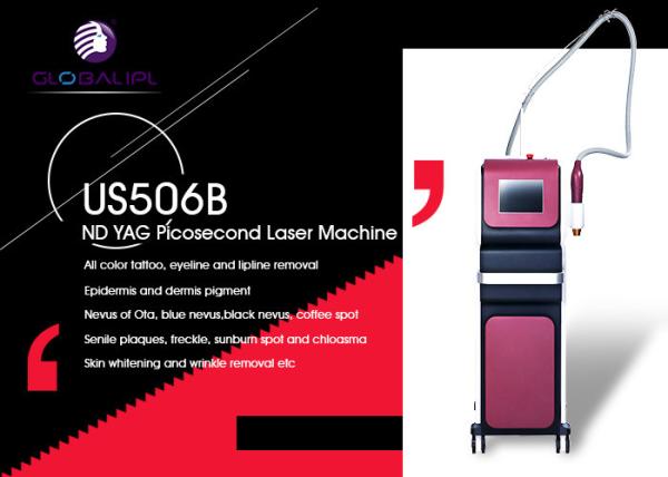 Buy cheap 532nm 1064nm Portable Tattoo Removal Machine 1500w High - Tech Easy Operation from wholesalers