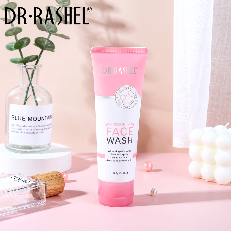 DR RASHEL Face Wash Moisturizing Dark Spots Removal Niacinamide Whitening Face Wash 100ml