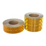 Hi Viz Micro Prismatic 6 Inch Reflective Tape Roll Waterproof For Trailers
