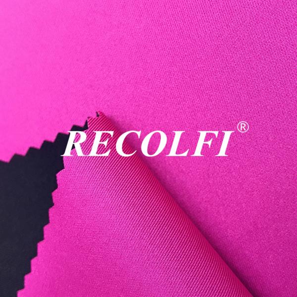 Buy cheap Plain Color Shine Layer 270GSM Activewear Knit Fabric from wholesalers