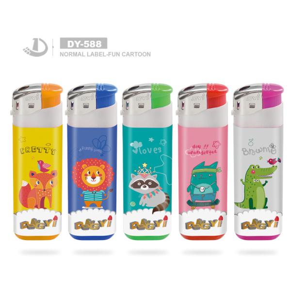Torch Dongyi EUR Standard Plastic Electric Cigarette Electric Lighter Children