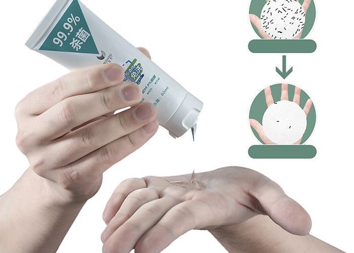 Quick Drying Wash Free Instant Hand Sanitizer With 75% Alcohol Non - Irritating Disinfectant Gel