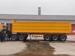 3 Axles Heavy Duty Rear Tipper Dump Truck Semi Trailer 24hour Online Service