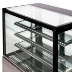 Stainless Steel Base Refrigerated Bakery Display cupcake Case